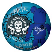 MAD TRIGGER CREWモチーフの缶バッジ。
