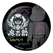 麻天狼モチーフの缶バッジ。