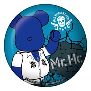 碧棺左馬刻モチーフの缶バッジ。