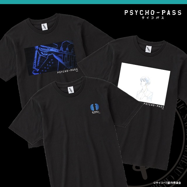 「PSYCHO-PASS サイコパス カスタマイズ Tシャツ ブラック」