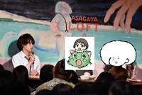 左から笠原彰人、801ちゃん、野田彩子。