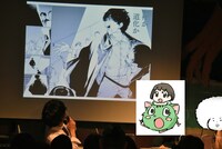 野田彩子は「ダブル」でもキャラクターの手先の動きをこだわって描いているそう。