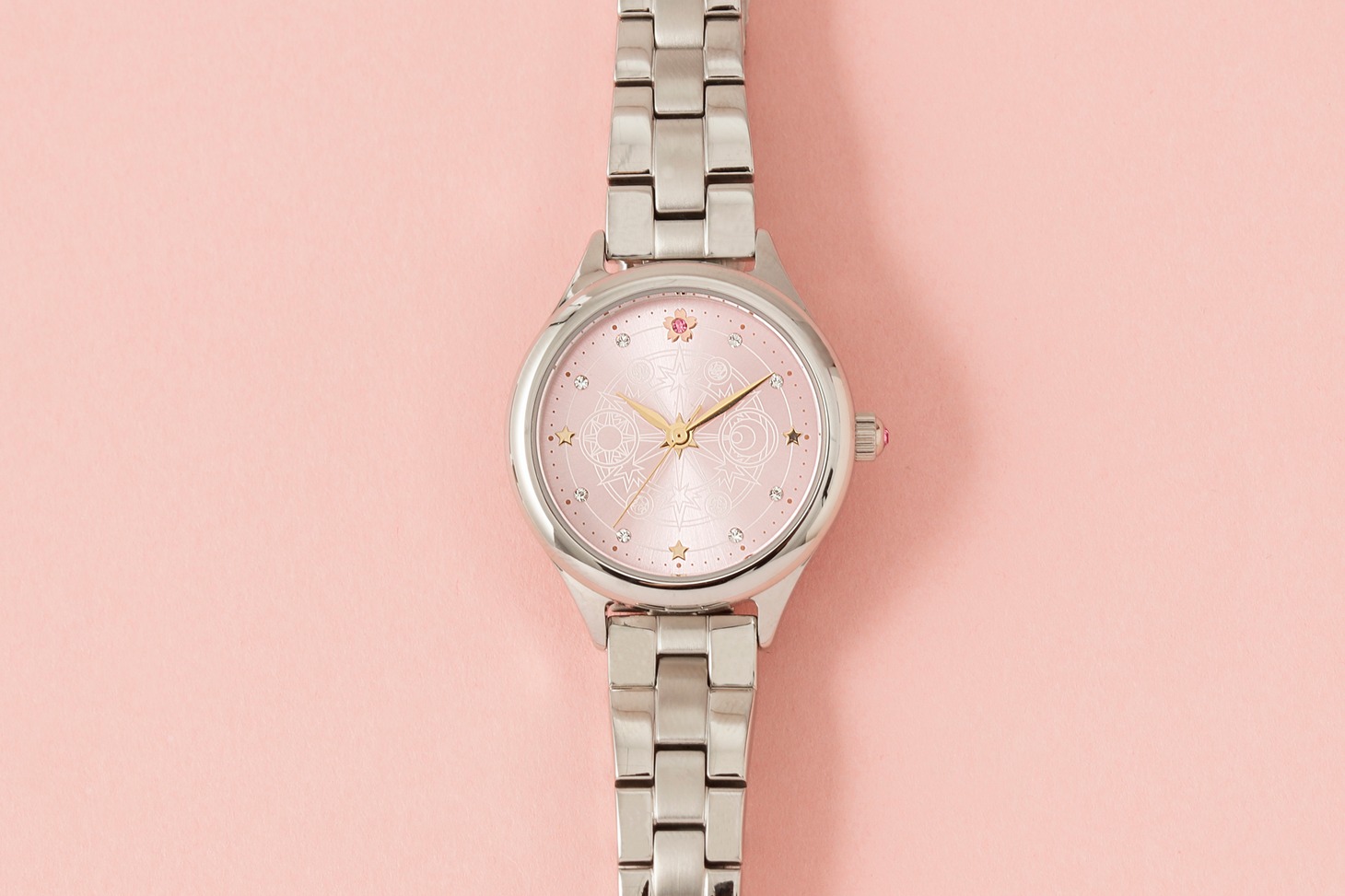 「木之本桜 時計」。「カードキャプターさくら展－魔法にかけられた美術館－」のミュージアムショップでのみ販売。