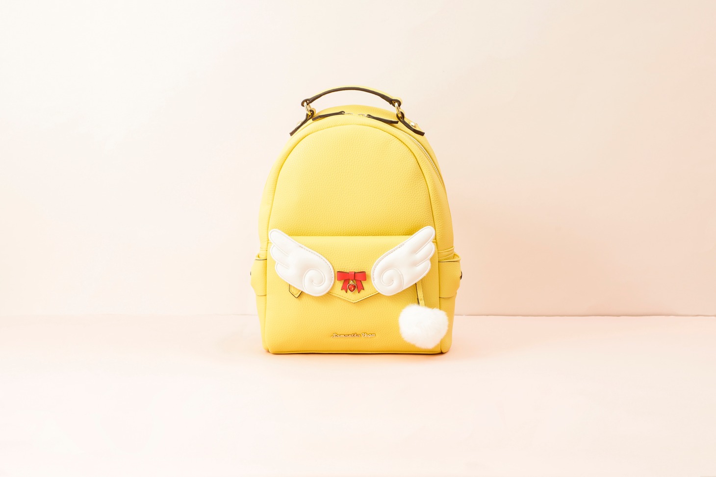 「ケロちゃんリュック」。「カードキャプターさくら展－魔法にかけられた美術館－」のミュージアムショップでのみ販売。