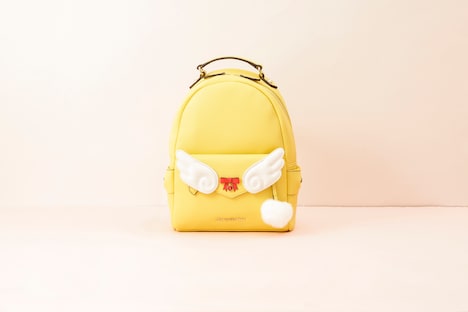 「ケロちゃんリュック」。「カードキャプターさくら展－魔法にかけられた美術館－」のミュージアムショップでのみ販売。