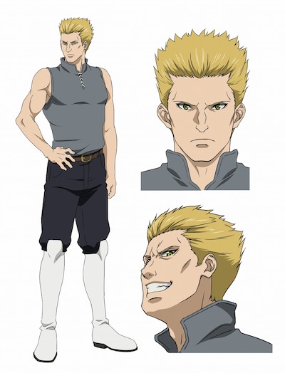 クリストファーのキャラクタービジュアル。