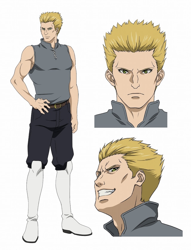 クリストファーのキャラクタービジュアル。