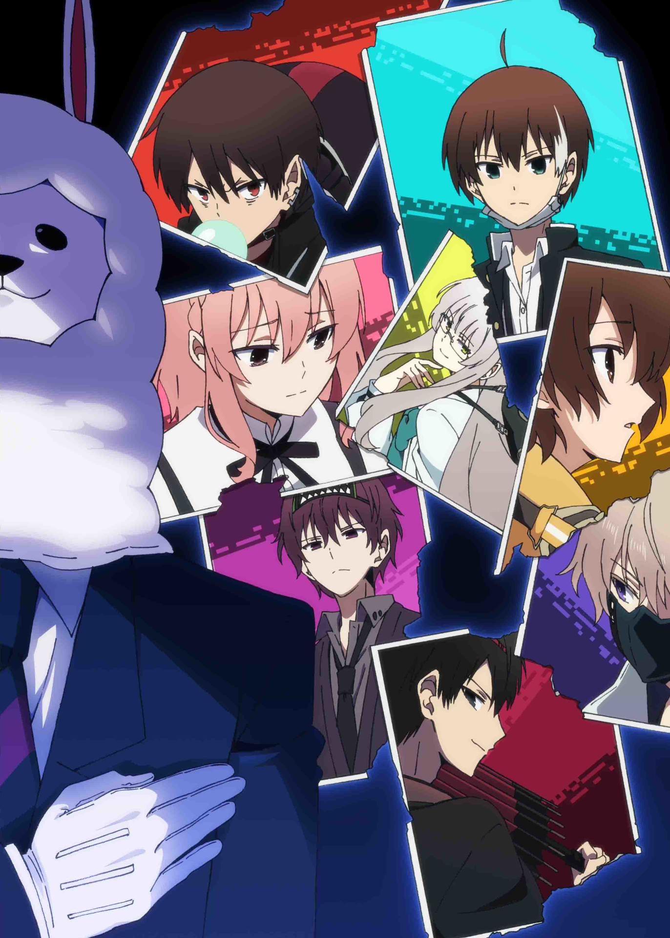 TVアニメ「ナカノヒトゲノム【実況中】」第2弾キービジュアル
