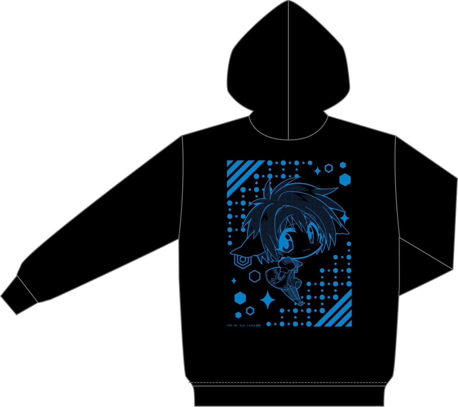 パーカー (c)BR・BV（Illust:こもわた遙華）