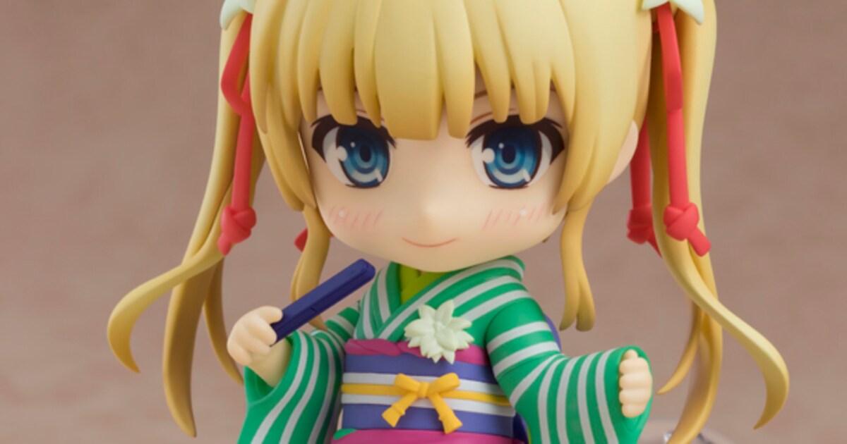 冴えカノ」澤村・スペンサー・英梨々が和服姿でねんどろいど化、キス顔 