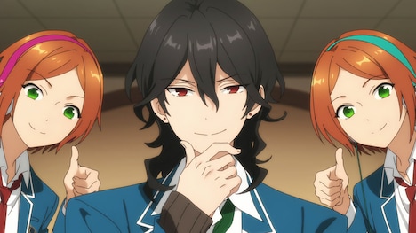 TVアニメ「あんさんぶるスターズ!」第2弾PVより。