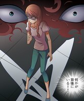 「女子寮の寝室」より。