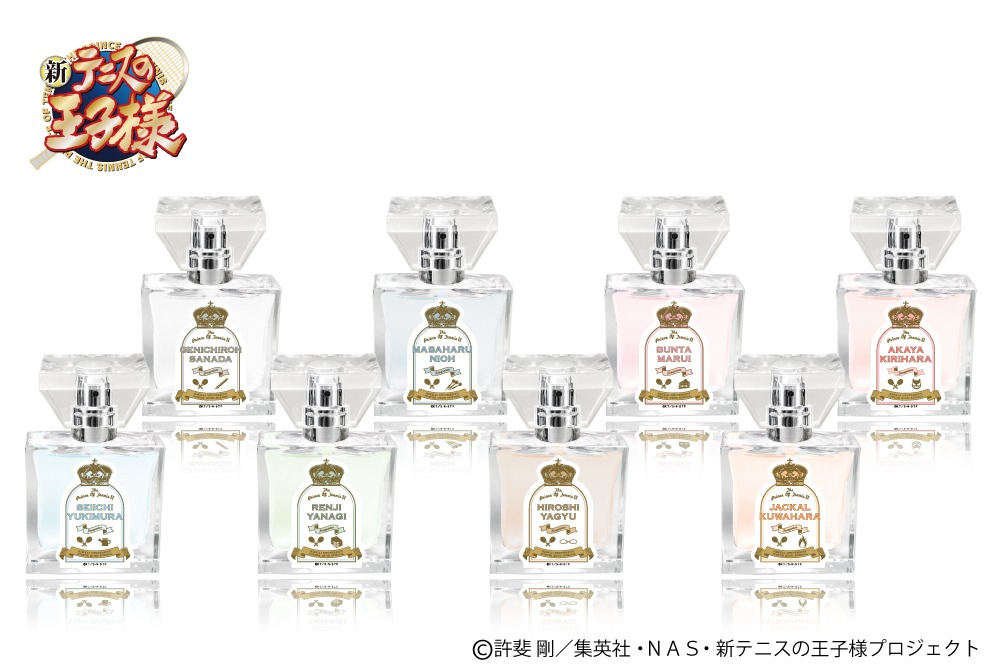 「新テニスの王子様」モチーフのフレグランス第3弾。