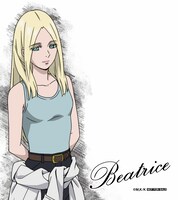 早見沙織直筆サイン入りキャラクター色紙のサンプル。