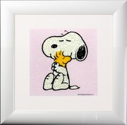 「スヌーピー ジュエリー絵画」(c)2019 Peanuts Worldwide LLC