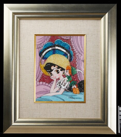 「リボンの騎士 ジュエリー絵画」(c) Tezuka Productions