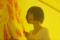 映画「惡の華」の場面写真。