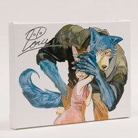 板垣巴留「BEASTARS」のパネル。