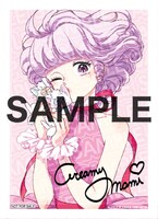 初回特典の「クリィミーマミサイン入りマミ＆ポジネガブロマイド」。