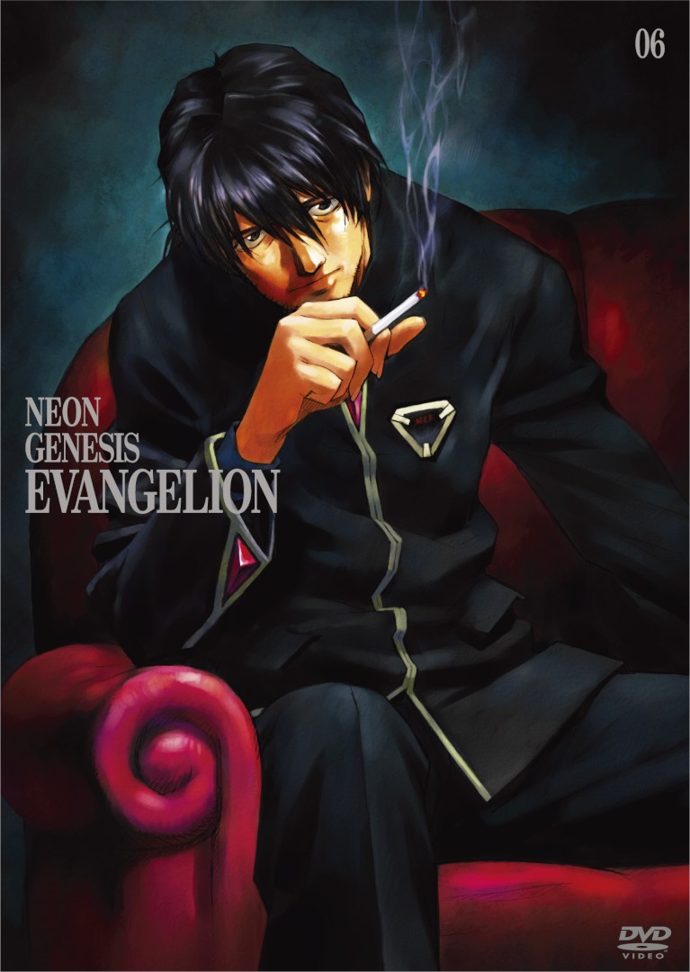 「新世紀エヴァンゲリオン STANDARD EDITION」DVD6巻ジャケット。