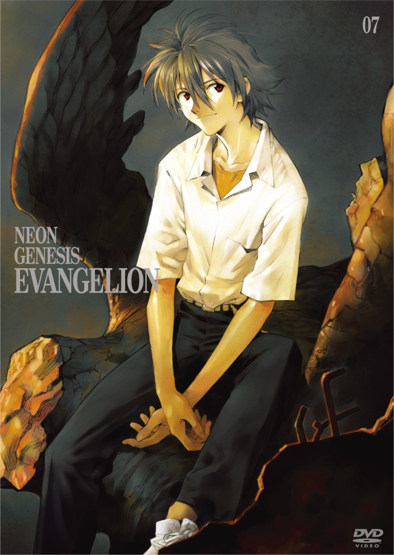 「新世紀エヴァンゲリオン STANDARD EDITION」DVD7巻ジャケット。