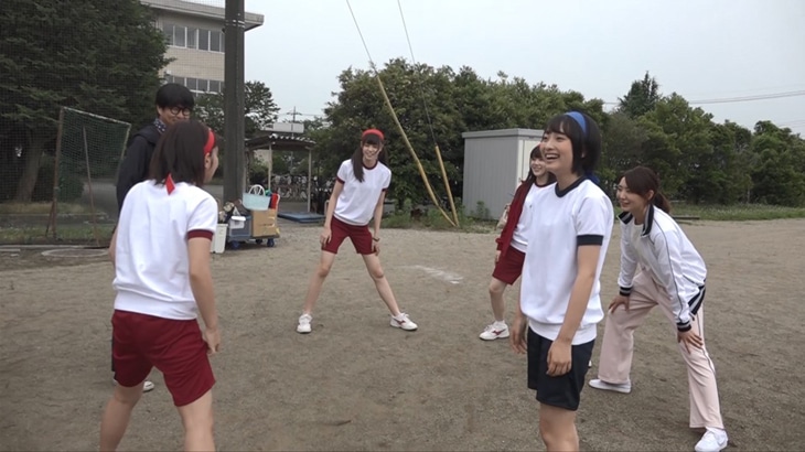 映画「がっこうぐらし！」メイキング映像より。