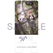 メロンブックス購入特典のアクリルスマホスタンド。