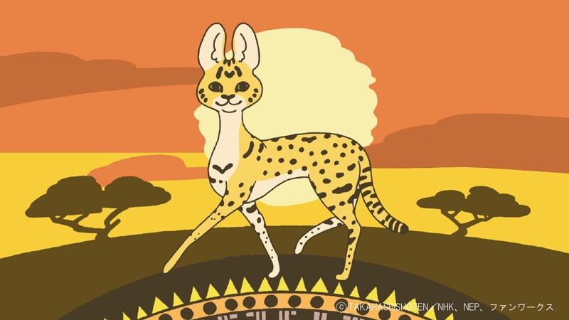 アニメ「ざんねんないきもの事典」より。