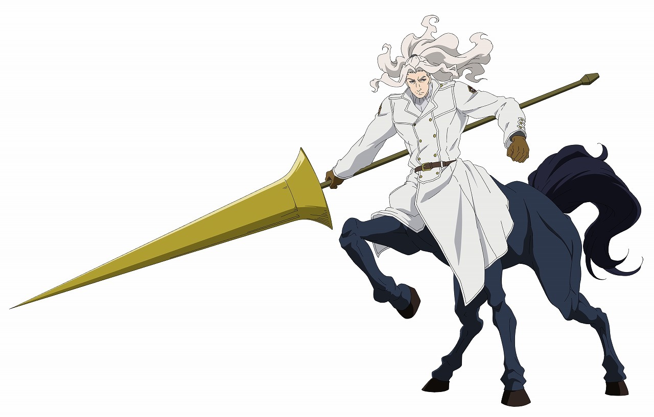 ケンタウロスのキャラクタービジュアル。