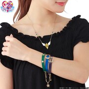 「セーラースターライツレザーブレスレット」使用イメージ。