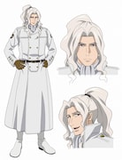 マイルズのキャラクタービジュアル。