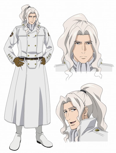 マイルズのキャラクタービジュアル。