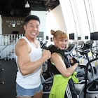 「ダンベル何キロ持てる?」なかやまきんに君がファイルーズあいの筋肉褒める