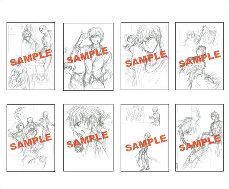 「ヤング ブラック・ジャック」画集の、特典のサンプル。