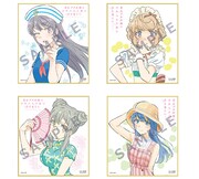 劇場版「青春ブタ野郎はゆめみる少女の夢を見ない」3週目特典のミニ色紙。