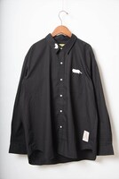 「マイケル シルエット シャツ（ブラック）」