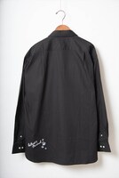 「マイケル シルエット シャツ（ブラック）」