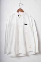 「マイケル シルエット シャツ（ホワイト）」