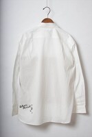 「マイケル シルエット シャツ（ホワイト）」