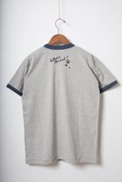 「マイケル シークレット Tシャツ（グレー×デニム）」