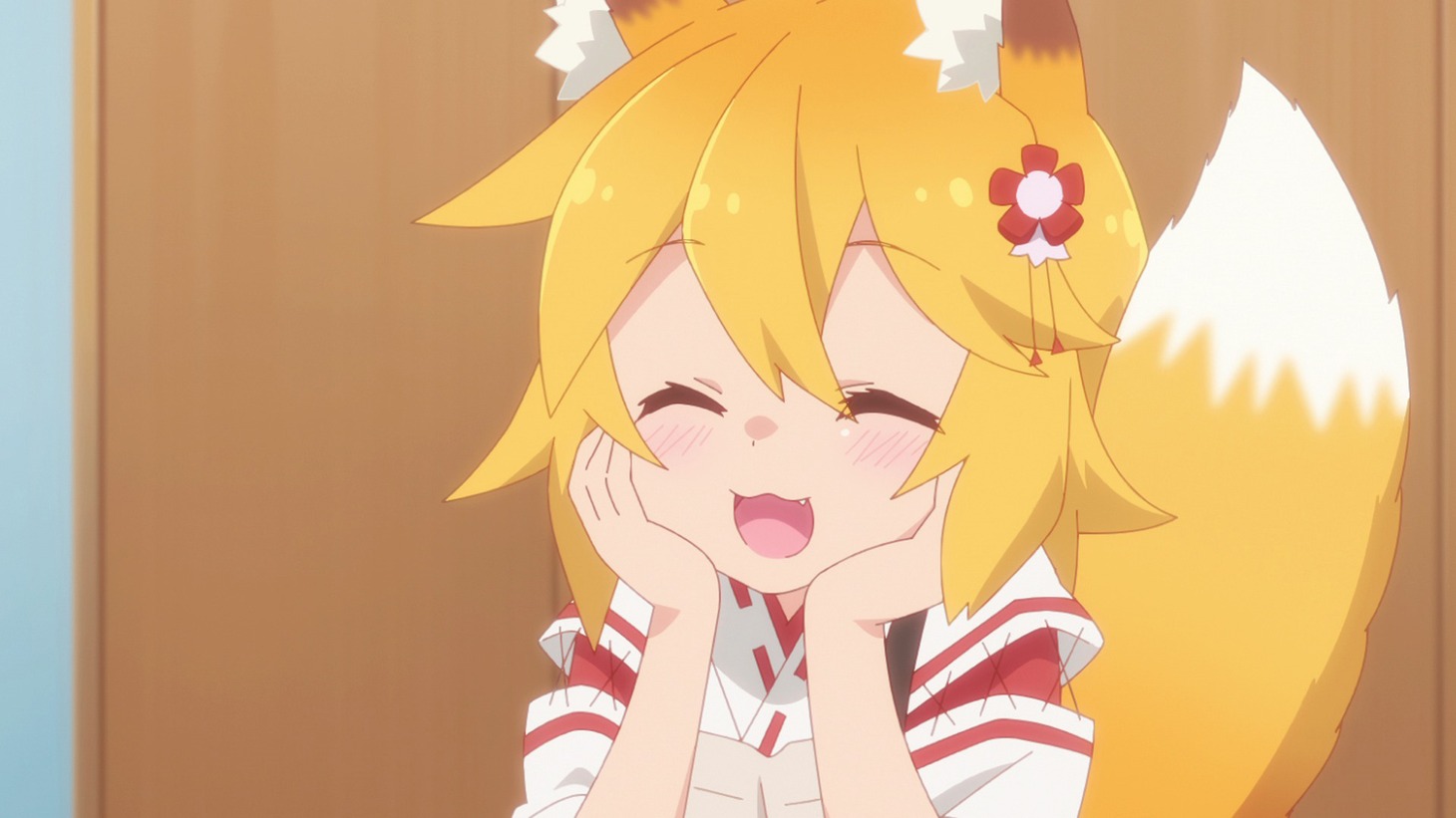 「世話やきキツネの仙狐さん」より。 (c)2019 リムコロ／KADOKAWA／世話やきキツネの仙狐さん製作委員会