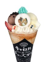 マリオンクレープとのコラボクレープ。