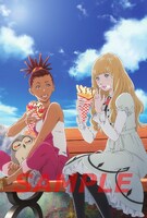 マリオンクレープで配布されるポストカード・表。