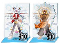 限定グッズのアクリルジオラマスタンド。