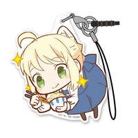 「セイバー アクリルつままれストラップ [衛宮さんちの今日のごはんVer.]」