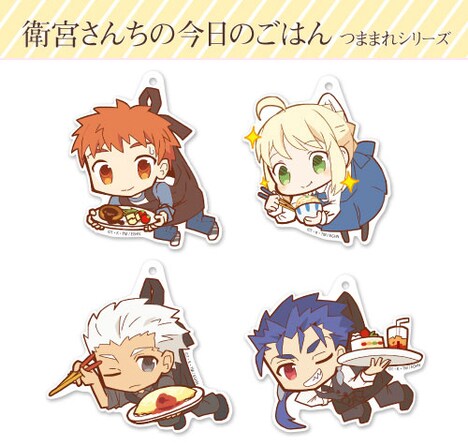 「アクリルつままれキーホルダー」「アクリルつままれストラップ」に使用されたイラスト。