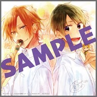 アニメイトでドラマCDと「佐々木と宮野」5巻、または「平野と鍵浦」1巻を購入すると手に入る連動特典。