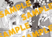 アニメイトで「君には届かない。」1巻と「佐々木と宮野」5巻、または「平野と鍵浦」1巻を購入すると手に入る連動特典。