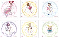 予約特典のクリアステッカー。