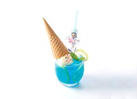 「あいこのブルーレモネードフロート」